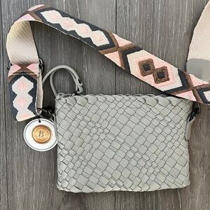 The Bella Woven Neoprene Crossbody